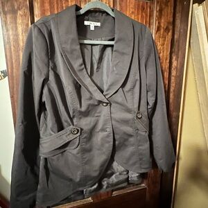 CAbi Charcoal Blazer Jacket